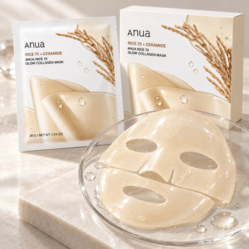 Masque de riz Anua 4 pièces