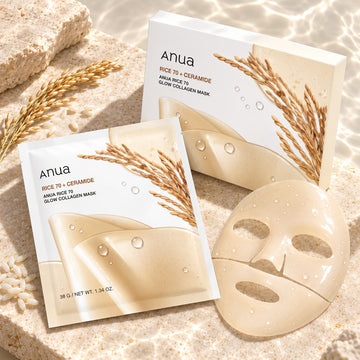 Masque de riz Anua 4 pièces