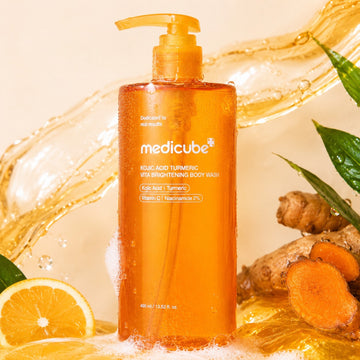 Gel Douche Éclaircissant Corps medicube Acide Kojique Curcuma Vita 400ml