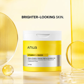 Anua Tampons anti-imperfections tonifiants à la vitamine C et au niacinamide 60 unités