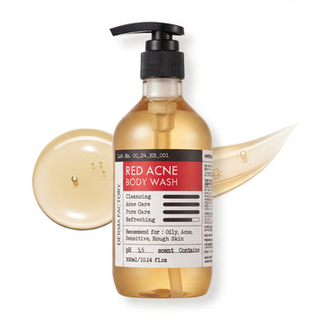 DERMA FACTORY Red Acne Body Wash 300ml