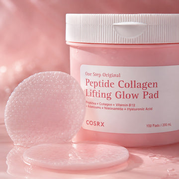 COSRX Disques Éclat Lifting au Collagène et aux Peptides One Step 100 disques