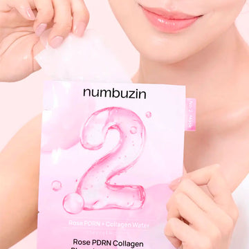 numbuzin No.2 Rose PDRN Collagen Plumping Sheet Mask 33ml-3