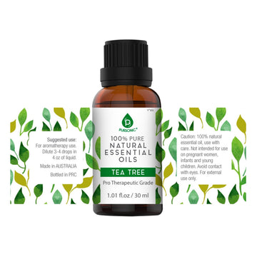 100% Pure & Natural Tea Tree Essential Oils - Skincare Lab