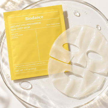 Biodance Radiant Vita Niacinamide Real Deep Mask 4 Sheets