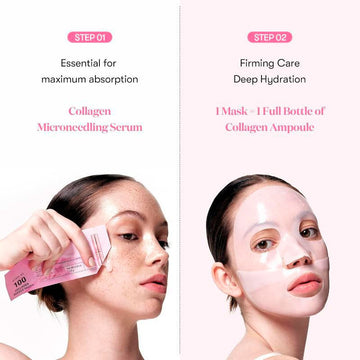 VT Collagen Reedle Shot 100 2Step Mask 1.5g+25g