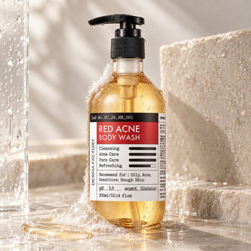 DERMA FACTORY Red Acne Body Wash 300ml
