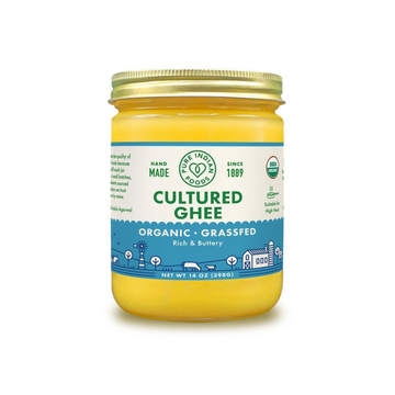 Cultured Ghee | Grass-Fed & Certified Organic Ayurvedic Ghee - Skincare Lab