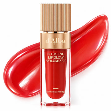 d'Alba Plumping Lip Glow Mood Volumizer Tint Ruby Rose 5ml