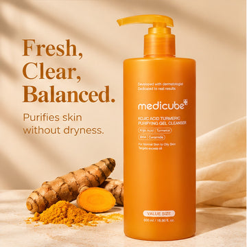 Medicube Kojic Acid Cleanser Turmeric Purifying Gel 500ml