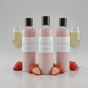 Strawberry Champagne Body Wash with Bursting Beads