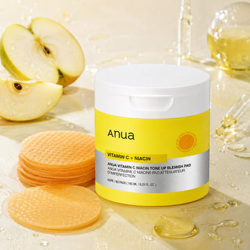Anua Tampons anti-imperfections tonifiants à la vitamine C et au niacinamide 60 unités