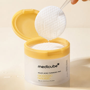 Disques à l'acide kojique et au curcuma Medicube, 70 disques