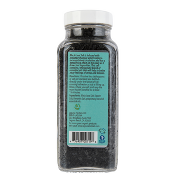 Tranquil Activated Charcoal Detox Bath Salt - Skincare Lab