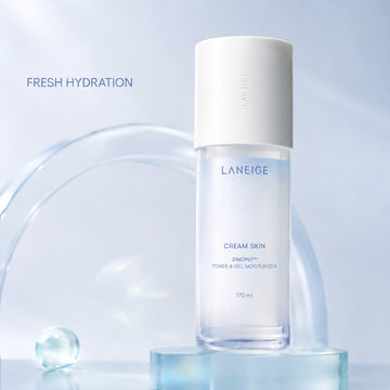 Laneige Cream Skin Toner & Gel Hydratant - 170ml pour une peau hydratée