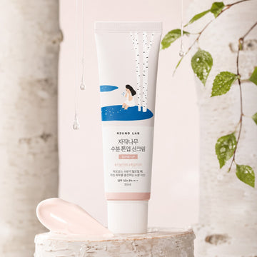 ROUND LAB Crème solaire hydratante tonifiante au jus de bouleau 50 ml