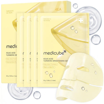 MEDICUBE Kojic Acid Turmeric Gel Mask 4ea