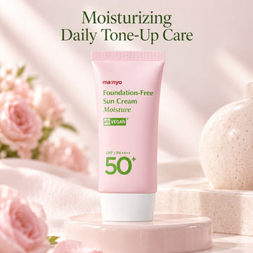 manyo Foundation-Free Sun Cream Moisture 50ml