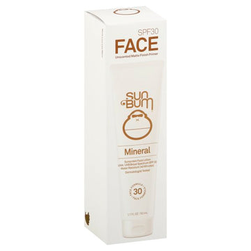 Sun Bum Mineral Sunscreen SPF 30 Tinted Face Lotion