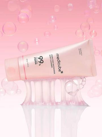 medicube PDRN Pink Niacinamide Whip Cleanser 120g