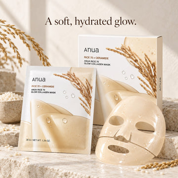 Masque de riz Anua 4 pièces