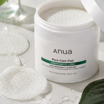 Anua Toner Pad - Heartleaf 77 Clear Pad (70 disques) pour un soin en douceur