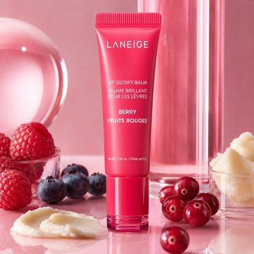 LANEIGE Baume à lèvres éclatant Berry 10g - Teinte hydratante à la framboise