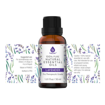 100% Pure & Natural Lavender Essential Oils - Skincare Lab