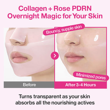numbuzin No.2 Rose PDRN Overnight Collagen Mask 37ml
