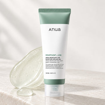 Gel exfoliant hydratant Anua Heartleaf LHA - 120ml pour une peau éclatante