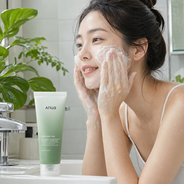 Mousse nettoyante Anua : Heartleaf Quercetinol™ Pore Deep Cleansing Foam 150 ml