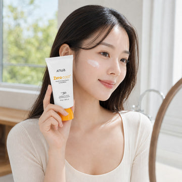 Anua Zero-Cast Crème Solaire Hydratante Fini Invisible 50ml