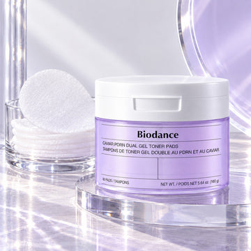 Biodance Caviar PDRN Dual Gel Toner Pad 60 Pads