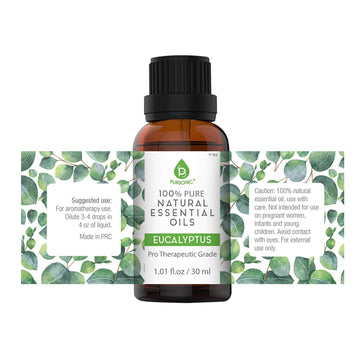 100% Pure & Natural Eucalyptus Essential Oils - Skincare Lab