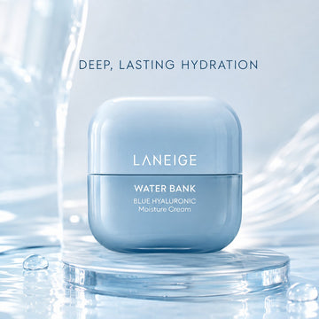 Crème Laneige Water Bank - Crème hydratante à l'acide hyaluronique bleu 50 ml