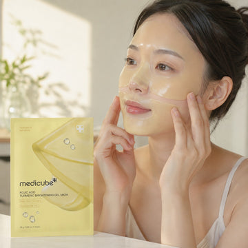 MEDICUBE Masque Gel Curcuma Acide Kojique 4 unités