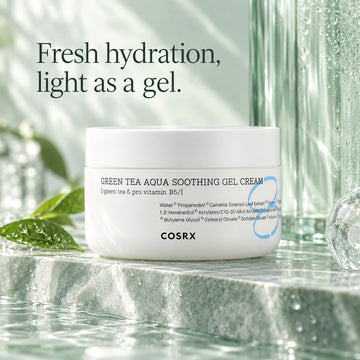 COSRX Green Tea Gel Cream Hydrium Green Tea Aqua Soothing 50ml