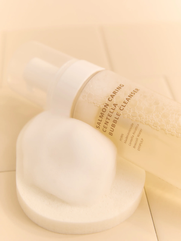 HEVEBLUE Salmon Caring Centella Bubble Cleanser 200ml