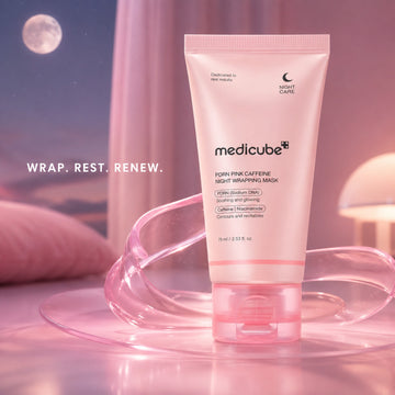 MEDICUBE PDRN Pink Caffeine Night Wrapping Mask 75ml