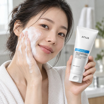 Nettoyant moussant Anua 8 acides hyaluroniques hydratant et doux 150 ml