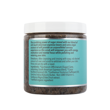 Empower Espresso and Sugar Exfoliating Body Scrub - Skincare Lab