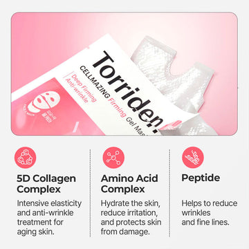 Torriden Cellmazing Firming Gel Mask 45g / 4pcs