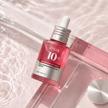 Sérum Anua à la niacinamide : Éclat, 10 % de niacinamide et 4 % de TXA
