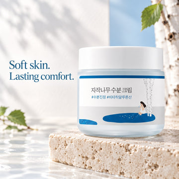 Crème hydratante à la sève de bouleau Round Lab 80ml - Hydrate et nourrit