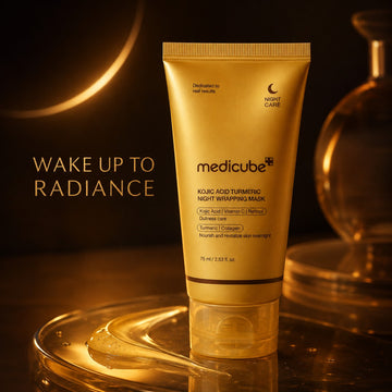 Masque de nuit enveloppant MEDICUBE à l'acide kojique et au curcuma 75 ml