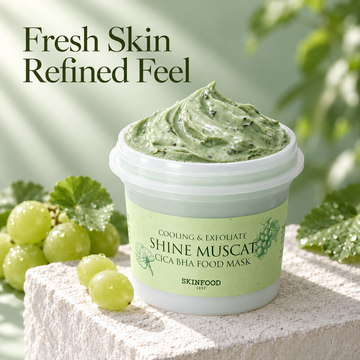 SKINFOOD Shine Muscat Cica BHA Food Mask 120g