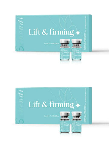 South Korea Sanendi Skin Care Vitamin C GSH Salmon DNA Skin Deep Moisturizing Repair Ampoule Face Essence Set 5x7ml Vials