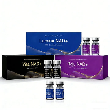 NAD+ Serum For Facial Skin Hyaluronic Acid Serum Collagen PDRN Boosting Skin Care Skin 5 Vials