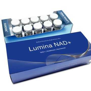 Sanendi Dermapen Serum NAD+Facial Serum Collagen Glutathione Hydrating Firming Skin Booster 10Vials*Box