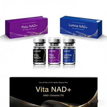 NAD+ Serum For Facial Skin Hyaluronic Acid Serum Collagen PDRN Boosting Skin Care Skin 5 Vials